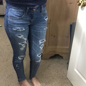AEO SUPER LOW JEGGING